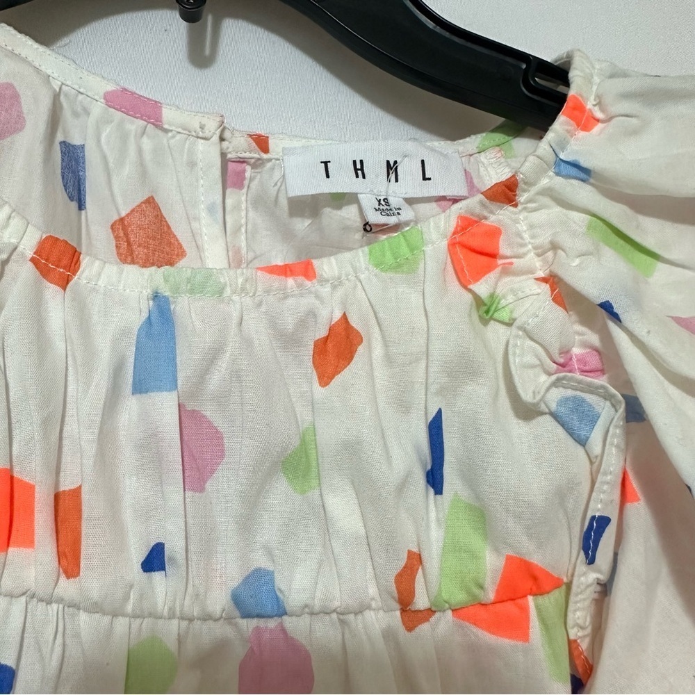 THML Multicolor Abstract Print Blouse - Picture 5 of 11
